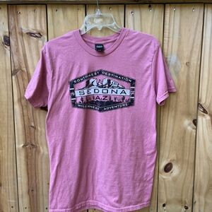 Pink Sedona Arizona Graphic T-Shirt